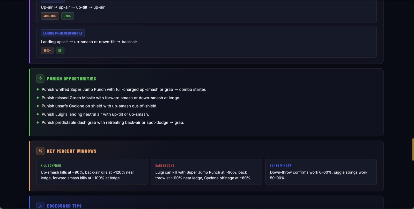 Smash Ultimate Matchup Analyzer — preview screen 6